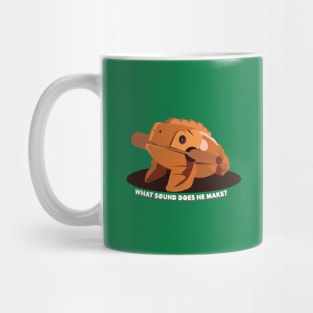 Woodbert the Wooden Frog Mug